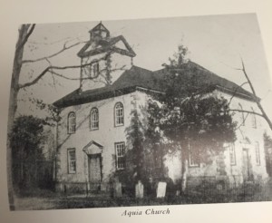 Aquia Church, Stafford County.